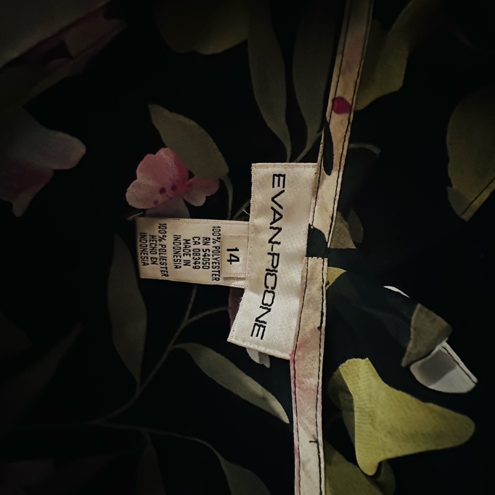 Evan-Picone Floral Dress